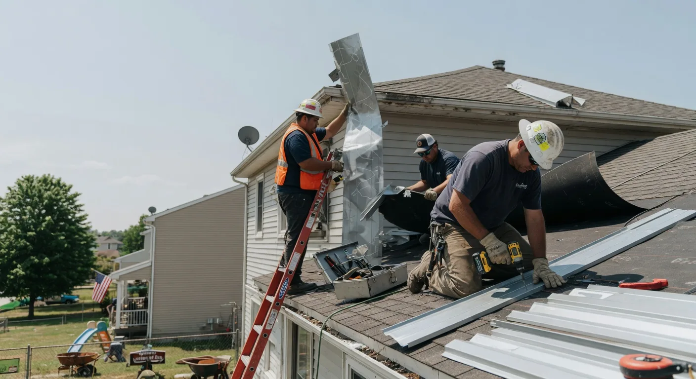 Storm Damage Metal Roof Repair in Port Orford, OR